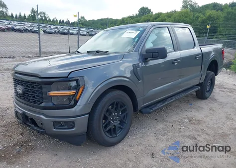 2025 Ford F-150 Stx from USA, damaged, VIN 1FTEW2LP3SKD29565